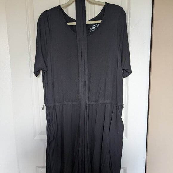 TORRID Black Super Soft Romper SIZE 3 - Picture 2 of 3